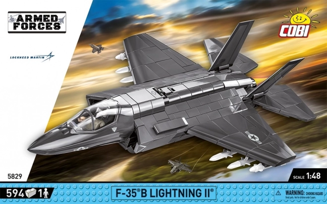 Myśliwiec F-35B Lightning II zestaw 594 elementów