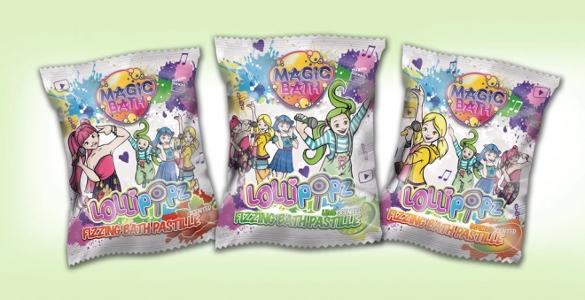 Musujące tabletki do wody Lollipopz