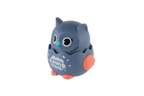 Sovy Happy Owl plastikowe 7x8 cm jeżdżące