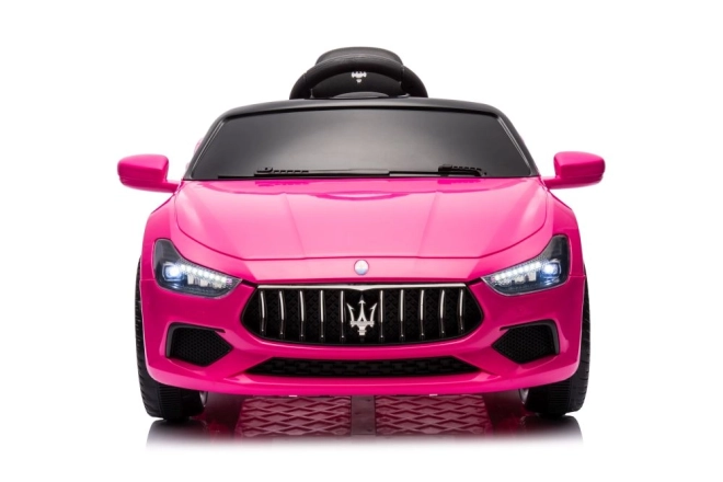 Auto elektryczne Maserati Ghibli różowe