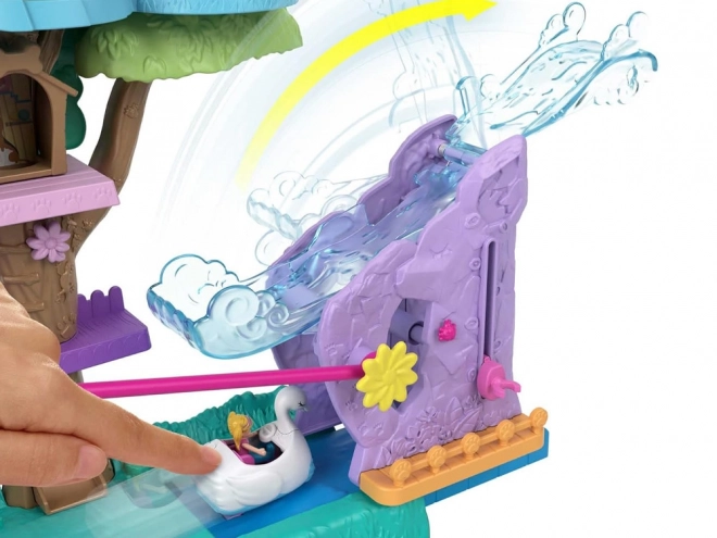 Polly Pocket Zestaw figurek Zwierzęce przygody Domek na drzewie