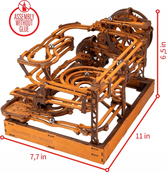WOODEN CITY 3D drewniane puzzle Kulodrom 265 części