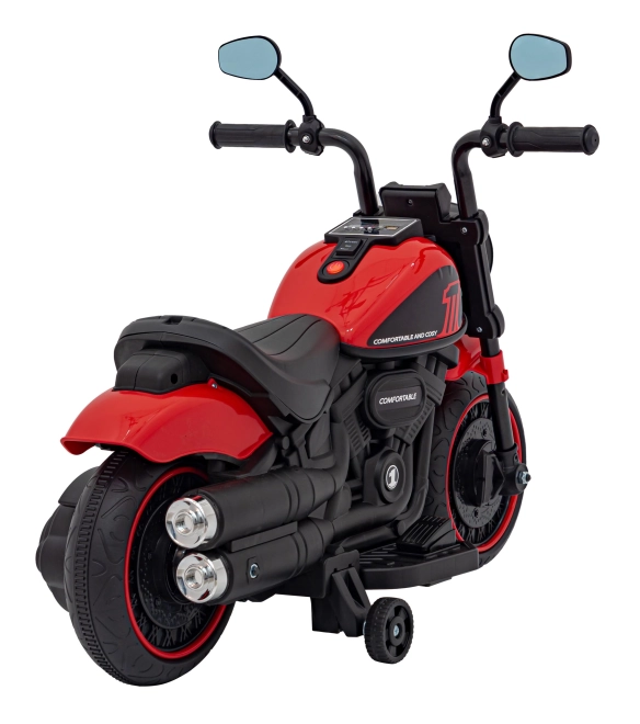 Motocykl Chopper SZYBSZY – Czerwony
