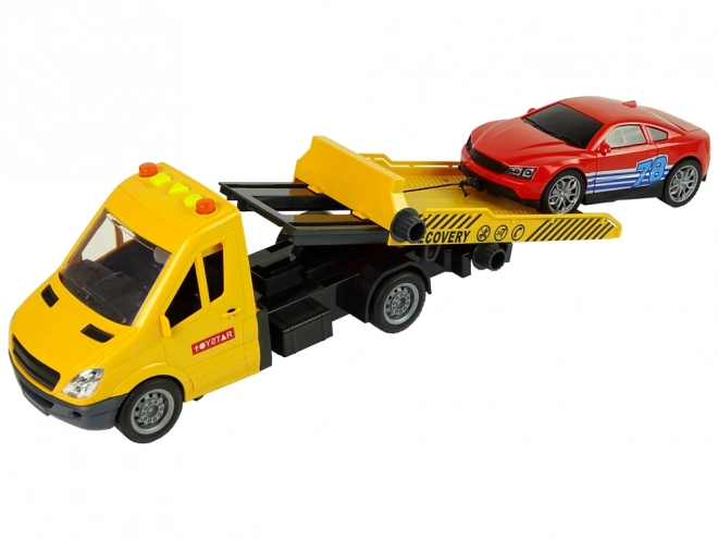 Ciężarówka Transporter Pomoc Rampowej Auto Dźwięki Światła