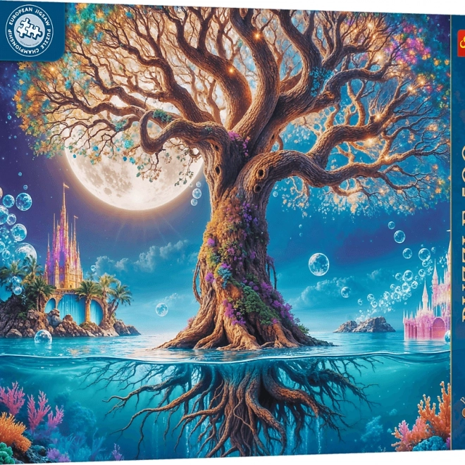 TREFL Puzzle Premium Plus Czas herbaty: Magiczne drzewo 500 elementów