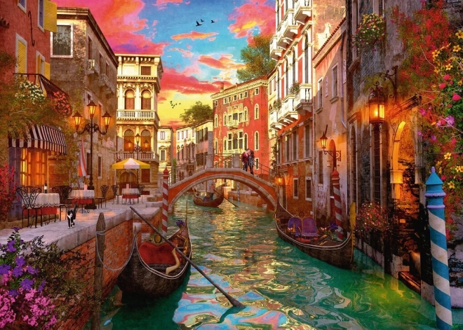 Ravensburger puzzle Romantyczna Wenecja 1000 elementów