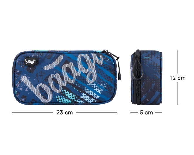 BAAGL Piórnik etui Skate Struktury