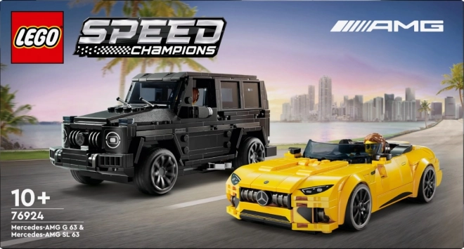 LEGO Speed Champions 76924 Mercedes-AMG G 63 i Mercedes-AMG SL 63