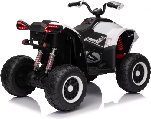 Dziecięcy czterokołowiec Fast Wheel biały