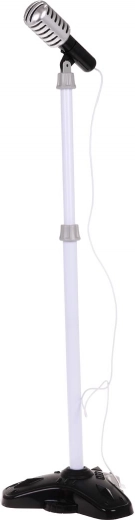 Mikrofon na regulowanym statywie