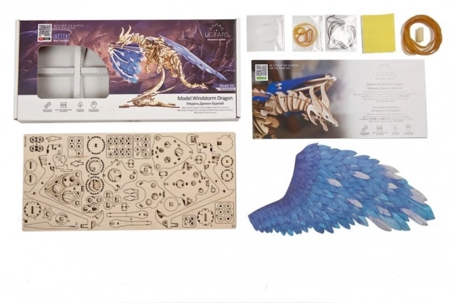 3D puzzle Vichr Smok