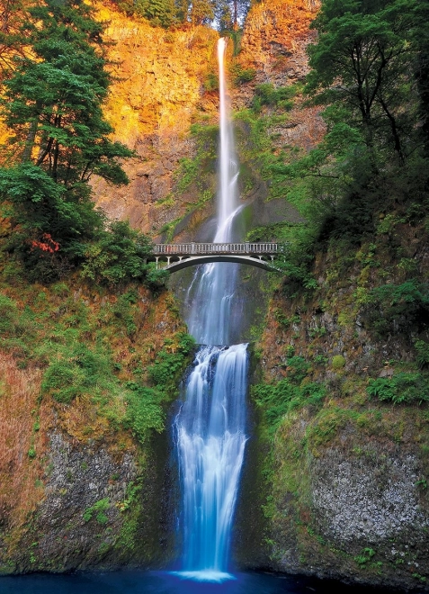 Puzzle Multnomah Falls, USA 1000 elementów