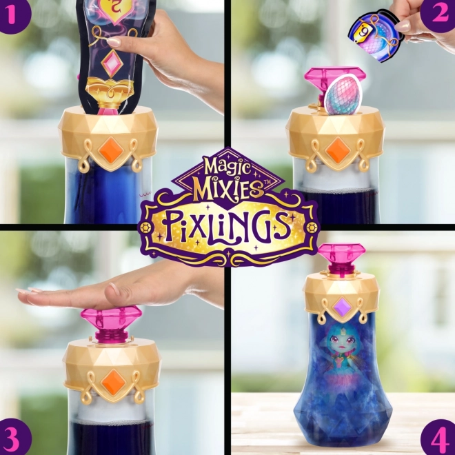 Lalka Magic Mixies Pixlings Smoczyca Turkusowa