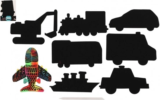 Zdrapywanki – środki transportu