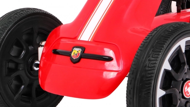 Gokart licencjonowany ABARTH czerwony