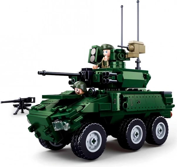 Sluban opancerzony wóz bojowy 6x6 EBRC Jaguar – zestaw konstrukcyjny