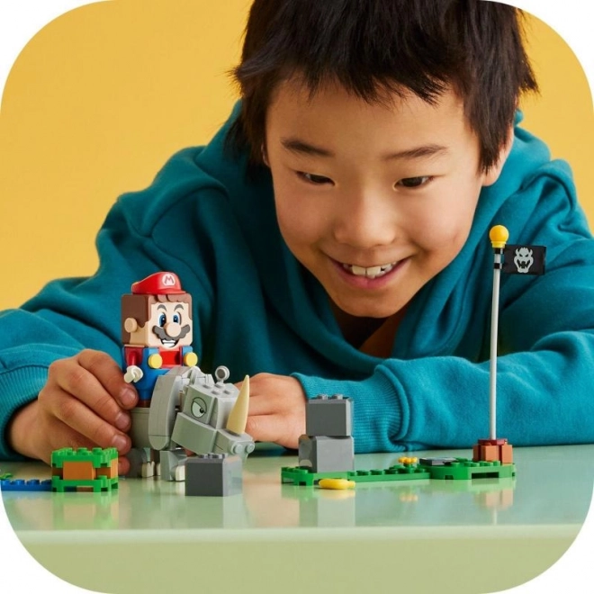 Nosorożec Rambi - Zestaw rozszerzający LEGO Super Mario