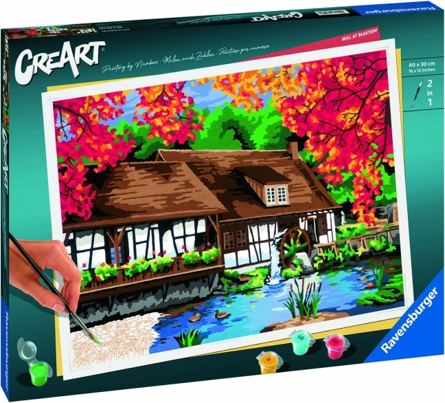 creart premium: młyn – malowanie po numerach