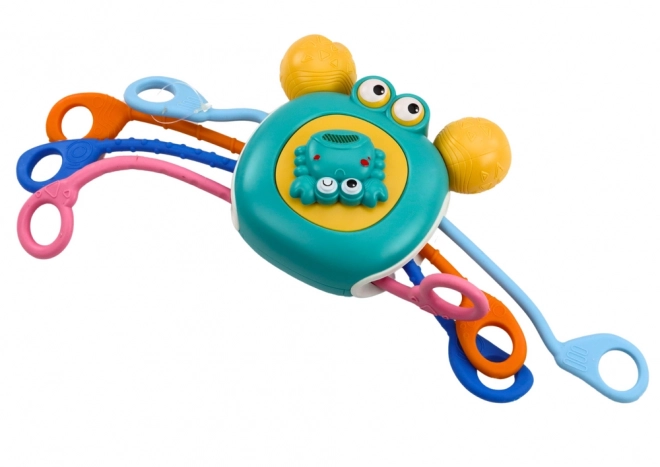 Interaktywny krab sensoryczny - edukacyjny gryzak dla dzieci