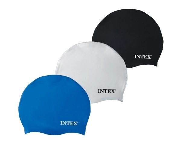 Silikonowy czepek pływacki INTEX w różnych kolorach