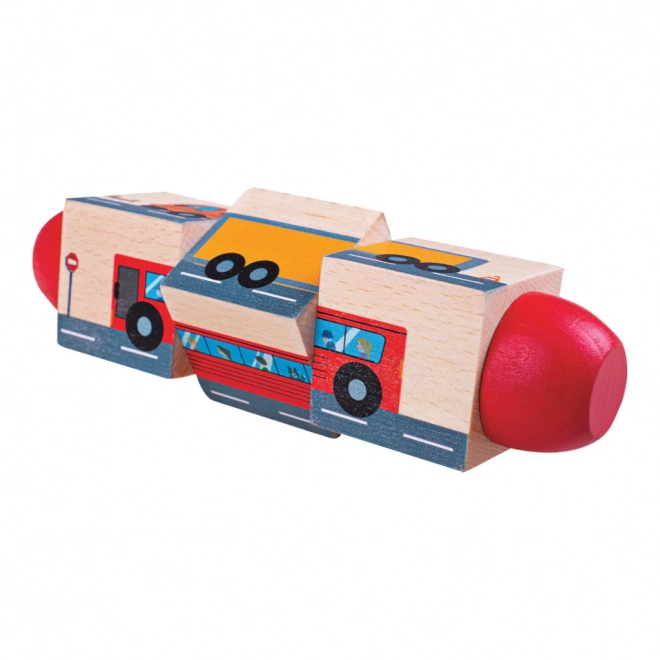 Bigjigs Toys Walec silnikowy transport