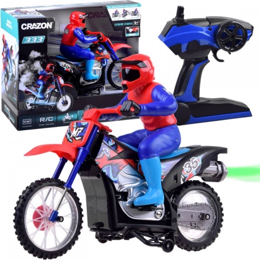 Wyścigowy terenowy motocykl zdalnie sterowany