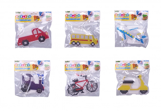 Zestaw koralików do zaprasowywania - Środki transportu