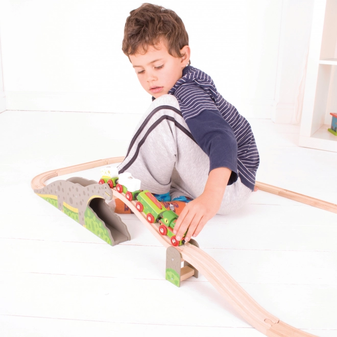 Bigjigs Rail Dinozaurzy most