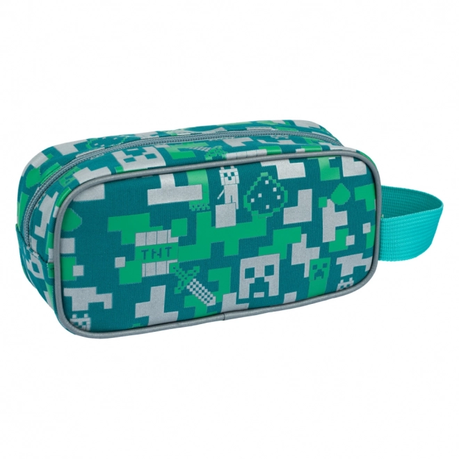 Minecraft 2 zestaw z motywem Srebrny Creeper