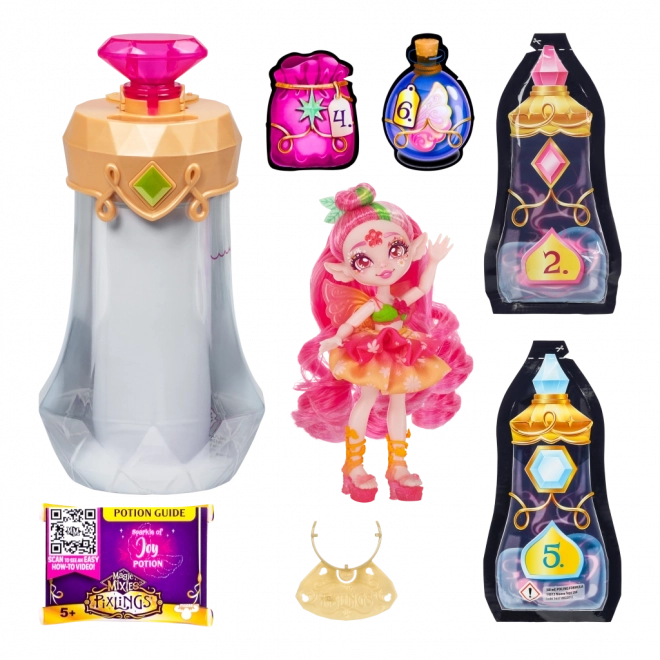 Magiczna Laleczka Pixlings Różowa Wróżka