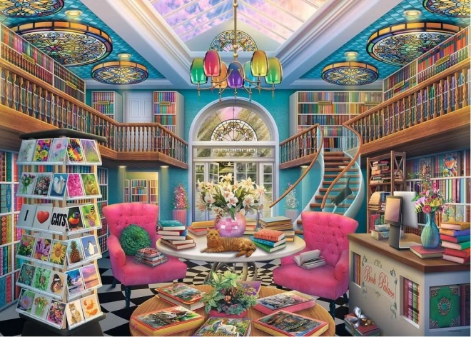 Puzzle 1000 elementów Pałac Książek RAVENSBURGER