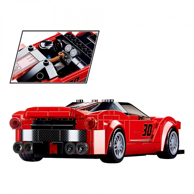 Sluban Modele M38-B0955 Czerwony włoski sportowy samochód
