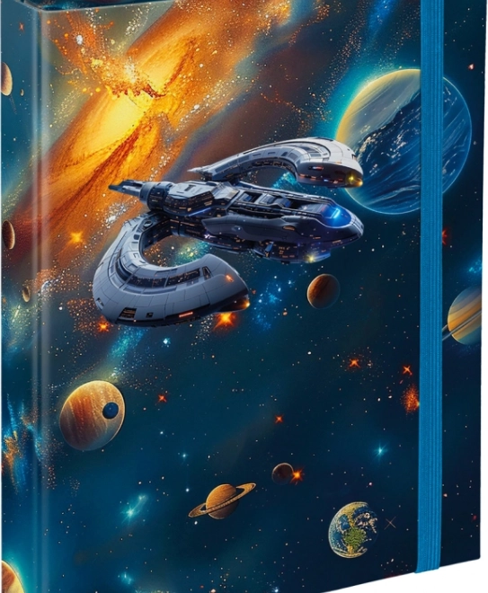 Teczki na zeszyty szkolne A5 Kosmos
