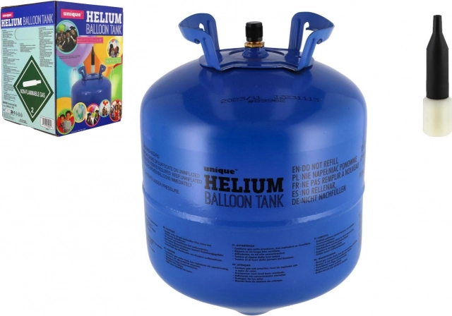 Helium pro 20 balonów w pudełku 26 × 20 cm