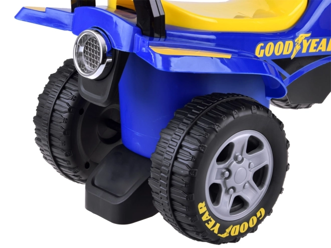 Jeździk Quad Goodyear z muzyką i światłami