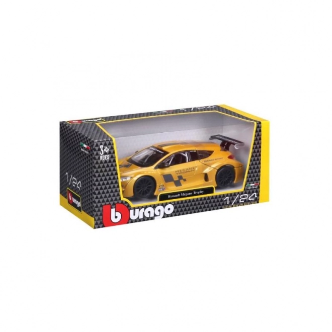 Bburago 1:24 Renault Megane Trophy Metallic Żółta 18-22115