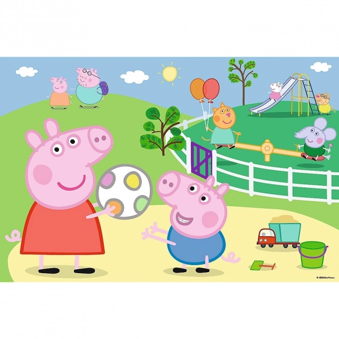 Puzzle - Świnka Peppa 60 Elementów