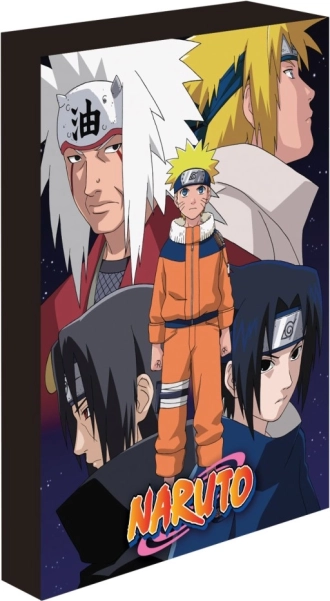 Podświetlany obraz LED NARUTO 30 × 40 cm