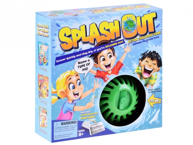 Wodna gra Splash Out obracaj i odpowiadaj