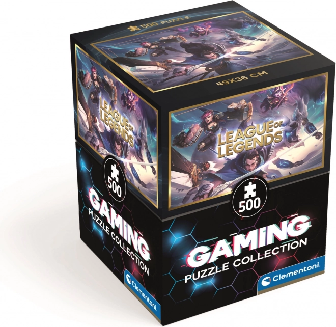 Puzzle 500 elementów CUBE Liga Sprawiedliwości