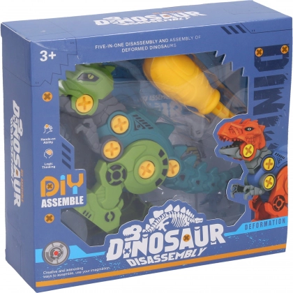Dinozaur tyranozaur do skręcania 15 cm