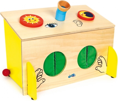 Drewniany sensoryczny box Small Foot