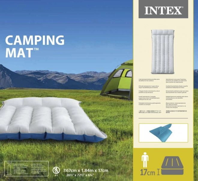Materac dmuchany Camping 67 cm x 1,84 m x 17 cm