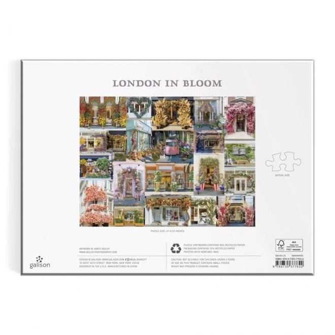 Puzzle Galison Kwitnący Londyn 1000 kawałków