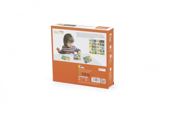 Puzzle Zwierzątka Logiczne Zabaw VIGA