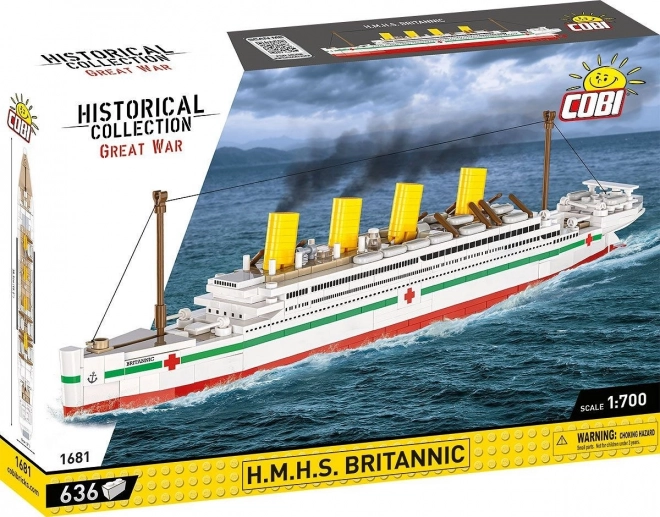 Model statku H.M.H.S. Britannic 1:700