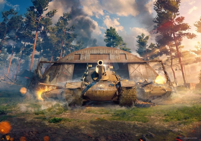 Puzzle World of Tanks: Wingback 1000 części