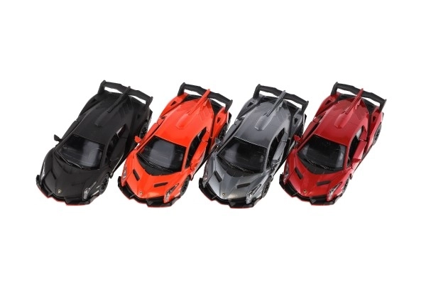 Auto Kinsmart Lamborghini Veneno metal/plastik 13cm z funkcją cofania