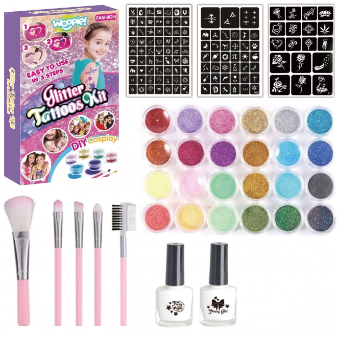 Woopie Art&Fun XXL zestaw do tworzenia tatuaży