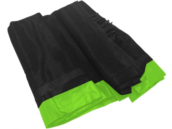 SkyRamiz Zielona siatka bezpieczeństwa do trampoliny ogrodowej 244 cm/8FT 6 tuneli słupkowych